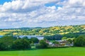 Summer day at Chew Valley Blagdon Lake Somerset England