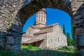 Summer day at Ikalto Monastery in Georgia