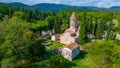 Summer day at Ikalto Monastery in Georgia