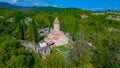 Summer day at Ikalto Monastery in Georgia