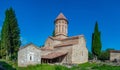 Summer day at Ikalto Monastery in Georgia