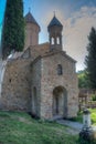 Summer day at Ikalto Monastery in Georgia