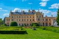 Summer day at Lednice chateau in Czech republic Royalty Free Stock Photo