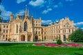 Summer day at Lednice chateau in Czech republic Royalty Free Stock Photo