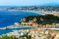 Summer day in Nice, France, Cote d'Azur.