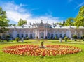 Summer day in Oranienbaum park. Lomonosov.