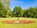 Summer day in Oranienbaum park. Lomonosov.