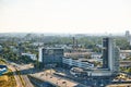 Summer day panorama of Minsk, Belarus Royalty Free Stock Photo