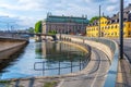 Summer Day at Riddarholm Canal, Stockholm