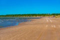 Summer day on a Yyteri beach in Finland Royalty Free Stock Photo