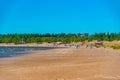 Summer day on a Yyteri beach in Finland Royalty Free Stock Photo