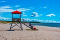 Summer day on Yyteri beach in Finland Royalty Free Stock Photo