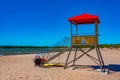 Summer day on Yyteri beach in Finland Royalty Free Stock Photo