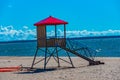 Summer day on Yyteri beach in Finland Royalty Free Stock Photo