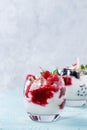 Summer dessert Eton Mess