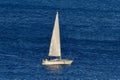 Evening Sail On Lake Michigan Royalty Free Stock Photo