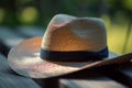 Summer elegance defined by the perfect pairing of straw hat and fedora