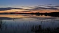 Summer evening at Gronnestrand, Denmark.