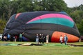 Hot Air Balloon Being Inflated With Cold Air #2