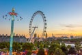 Summer Evening Views of London