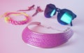 Summer fashion accessories Royalty Free Stock Photo