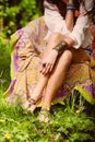 Summer fashion details Royalty Free Stock Photo