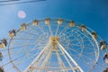 Summer, ferris wheel, sunday, summertime