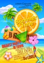 Summer Festival poster design