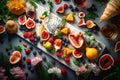 Summer Food designed with efficiency and style in mind to make it ideal for the modern consumer. Generative AI content