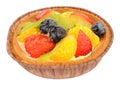 Summer Fruit Dessert Tart Royalty Free Stock Photo