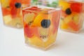 Summer Fruit Jelly Royalty Free Stock Photo