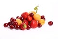 Summer fruit salad ingredients Royalty Free Stock Photo