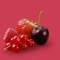 Summer fruits Royalty Free Stock Photo