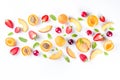 Summer fruits concept Royalty Free Stock Photo