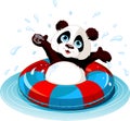 Summer fun Panda