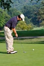 Summer Golfer Royalty Free Stock Photo