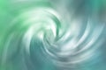 Summer green and blue spiral abstract gradient background Royalty Free Stock Photo