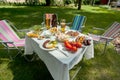 Summer grill time Royalty Free Stock Photo