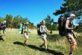 Summer hike Royalty Free Stock Photo