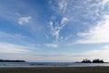 Summer hikes on Chesterman beach Royalty Free Stock Photo