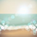 Summer holiday tropical beach background Royalty Free Stock Photo