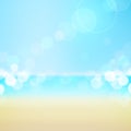 Summer holiday tropical beach background Royalty Free Stock Photo