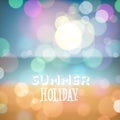 Summer holiday tropical beach background Royalty Free Stock Photo