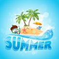 Summer holidays Royalty Free Stock Photo