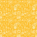 Summer holidays seamless pattern