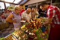 Summer hotel food festival Royalty Free Stock Photo