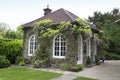 WENTWORTH, UK - June 1, 2018. Summer house set within the grounds of Wentworth Woodhouse. Rotherham, South Yorkshire, UK - June 1