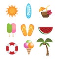 Summer icons