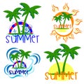 Summer icons