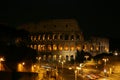 Night Colosseum with illumination.